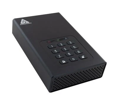 Apricorn 2TB Aegis Padlock DT 256-Bit Encrypted USB 3.0 Hard Drive (ADT-3PL25... - Image 1 of 4