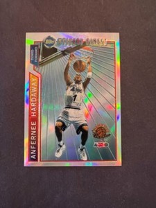 1996-97 Topps Mystery Finest Anfernee Hardaway Refractor Super Team - Magic
