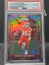 2020 PANINI PRIZM PATRICK MAHOMES II SNAKESKIN PRIZM #124 CHIEFS PSA 10 GEM MINT