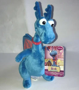 DISNEY STORE DOC MCSTUFFINS 8 1/2" STUFFY DRAGON mini bean bag plush soft toy - Picture 1 of 3