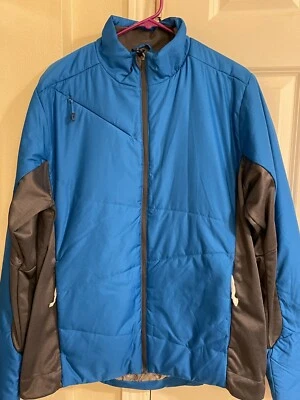 Northend Men's Insulated Hybrid Heat Reflect Tech Jacket Large Blue - Image 1 of 4