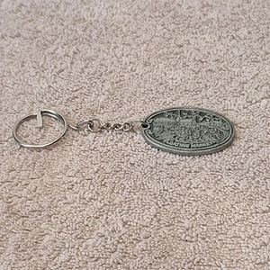 Vintage Thailand Floating Market Keychain - Picture 1 of 4
