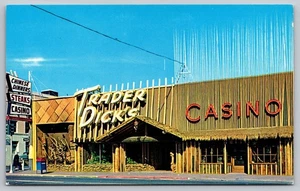 Postal de colección Trader Dick's Casino Sparks Nevada Mid-Century color - Imagen 1 de 2