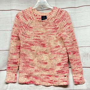 American Eagle Outfitters Jegging Pullover rosa gesprenkelt Wollmischung Gr. XS - Bild 1 von 9