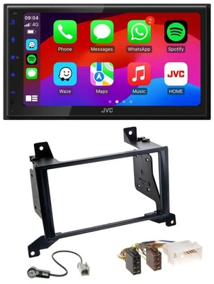 JVC Bluetooth 2DIN MP3 DAB USB Autoradio für Hyundai Santa Fe CM 09-12 - Bild 1 von 4