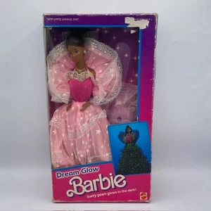 1985 VINTAGE ORIGINAL #2422 DREAM GLOW BARBIE AFRICAN AMERICAN - Picture 1 of 7