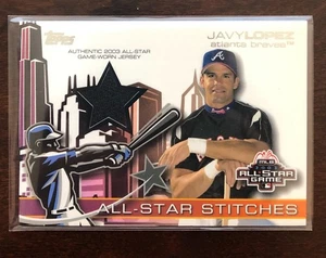 2003 Topps All-Star Stitches Javy Lopez - Picture 1 of 2