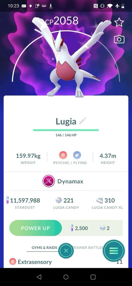 Shiny Dynamax Lugia - Pokémon Trade Go - Image 1 of 1