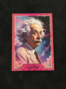 2025 Cardsmiths Space Galactic Edition Iced Foil Albert Einstein #6 - Bild 1 von 2