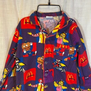 Peter Alexander x McDonald's Kids Flannel Pyjamas Size 8 Mcdonald Maccas Grimace - Imagen 1 de 12