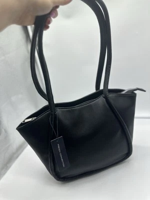 French Connection Anya shoulder bag Black Tote Purse Y2k Retro NWT - Image 1 of 4