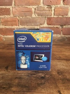 INTEL - Celeron G1840 LGA 1150/Socket H3 2.8GHz Desktop CPU (Open Box) - Picture 1 of 1