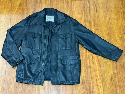 Подлинный Cooper натуральной кожи армии США поле куртка M-65 США мужчин L (большой) 42L - Изображение 1 из 4