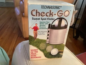 Technasonic Check-Go Golf Ball Sweet Spot Finder e istruzioni in scatola funzionante - Foto 1 di 7
