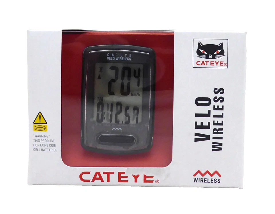 Velo Wireless Bike Computer - CatEye Velo Wireless Bike Computer - Black - Bike - Image 1 of 1