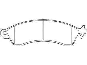 For 1988-1992 Pontiac Firebird Brake Pad Set Front Hawk 52697ZCKK 1989 1990 1991 - Picture 1 of 3