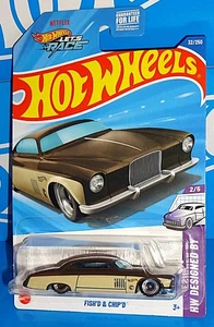 Hot Wheels 2025 Treasure Hunt HW Designed By #32 Fish'd & Chip'd Brown & Tan - Bild 1 von 3