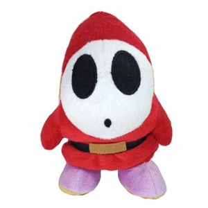 Super Mario Bros Shy Guy Mask Enemy Soft Plush Toy Stuffed Animal Figure Doll 6" - Picture 1 of 3