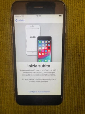Apple iPhone 6 32 GB  Argento (Model A1586) USATO PERFETTAMENTE FUNZIONANTE - Immagine 1 di 4