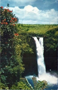 Postal Rainbow Falls Hilo Hawaii S-89 sin publicar - Imagen 1 de 2