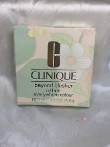 Clinique 5.6g Beyond Blusher Oil-Free Everywhere Color 01 Full Bloom (new w/box) - Picture 1 of 9
