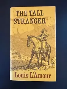 The Tall Stranger, by Louis L'Amour - 1981 - 1st, 1st, Photoplay HC Book DJ - Picture 1 of 12
