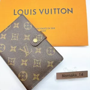 【Auth】Louis Vuitton Monogram Agenda PM R20005 Day Planner Cover No Box KO1157 - Picture 1 of 12