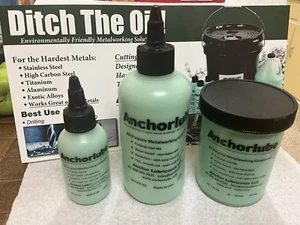 Anchorlube Cutting Fluid 4oz, 8oz or 16oz Bottle or 8oz Jar - Picture 1 of 6