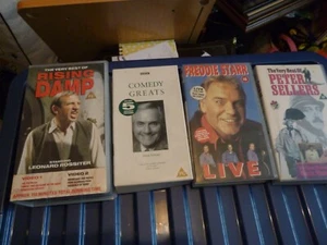 Best of Peter Sellers VHS tapes Plus 3 More Classic Comedy Tapes - Picture 1 of 5