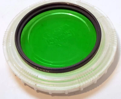 Nikon X1 52mm Filter Japan Nikkor Green  - Genuine  OEM - Image 1 of 4