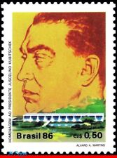 2074 BRAZIL 1986 JUSCELINO KUBITSCHEK, PRESIDENT POLITICIAN, MI# 2180 C-1518 MNH