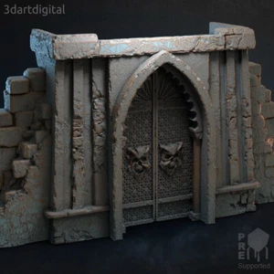 The Gates of Suchtin V1/Terrain/Mordheim/Dungeons and Dragons/3DartDigital - Picture 1 of 3