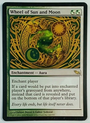 Magic the Gathering WHEEL OF SUN AND MOON 243/301 Shadowmoor 2008 Rare - Image 1 of 4