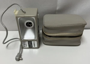 Vintage Canon Camera Flash Unit Model J-3 with Soft Zipper Carry Case - Picture 1 of 12