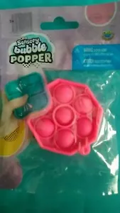 💥NEW~ORB Sensory Bubble Popper Toy~Fidget MINI Octagon 🛑 Pink~Calms Anxiety~3+ - Picture 1 of 3