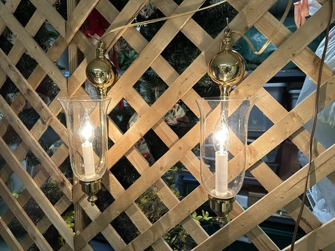 Virginia Metalcrafters Harvin Brass Electrified Bell Sconces Cover