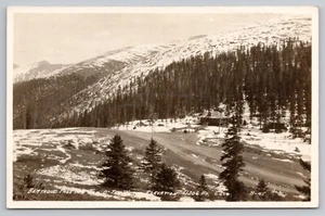 1920s RPPC Empire CO, Berthoud Pass Inn, Rocky Mts (distrutto 1939) cartolina UNP - Foto 1 di 3