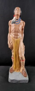 17 Inch Holland Mold By Mj Native American Indian #F2 - Picture 1 of 8