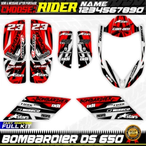 Can-am ds 650 bombardier Kit graphics decals stickers DS650 CANAM atv quad wrap - Picture 1 of 2