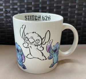 Disney Lilo & STITCH 626 Sketch Jumbo Oversize Keramik Kaffeebecher 20 Oz NEU - Bild 1 von 6