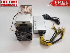 LTC Scrypt Miner ANTMINER L3+ 504M W/ BITMAIN APW7 1800W Litecoin Mining Machine - Picture 1 of 7