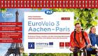 ADFC-Radreiseführer Eurovelo 3 Aachen - Paris, 1:75.000, wetter- und reißfe ...