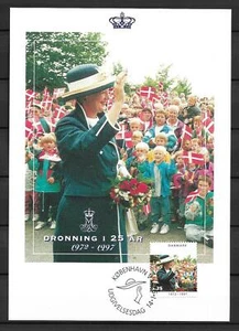 Danimarca - Queen Margherita II - Maxi Card - Usata in perfette condizioni!!!! (A3892) - Foto 1 di 1