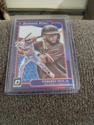 2021 Donruss Optic FERNANDO TATIS JR. Diamond Kings Prizm 118/199 Padres🔥🔥 - Image 1 of 4