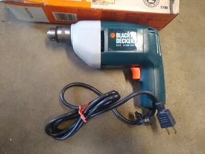 3/8" Variable Speed Drill (Black & Decker) - Picture 1 of 3