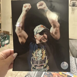 Stone Cold Steve Austin Racing Reflections/Wrestling Reflections 8x10 WWE WWF - Picture 1 of 1