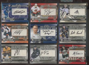 2013-14 Heroes & Prospects Autographs Lot Of 13 Cards - Picture 1 of 4
