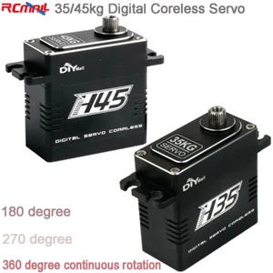 Motor servo digital sin núcleo de engranaje metálico completo de 35 kg 45 kg 4,8 V-8,4 V para robot coche - Imagen 1 de 5