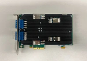 ADAPTADOR DE DERIVACIÓN GIGABIT DE CUATRO PUERTOS SILICOM PE2G4BPFI80-LX-SD-G - Imagen 1 de 2