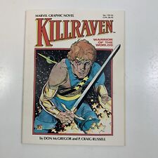 Killraven Marvel Graphic Novel 1983 Don Mcgregor P. Craig Russel Used VG #916